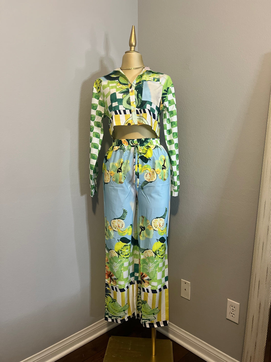 Tropical Two-Piece Set