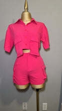 Load image into Gallery viewer, Gia Fuchsia two piece set
