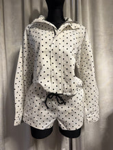 Load image into Gallery viewer, Polka dot Jacket &amp; Shorts Set
