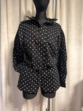 Load image into Gallery viewer, Polka dot Jacket &amp; Shorts Set
