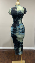 Load image into Gallery viewer, Sofia Rust Mesh Dress
