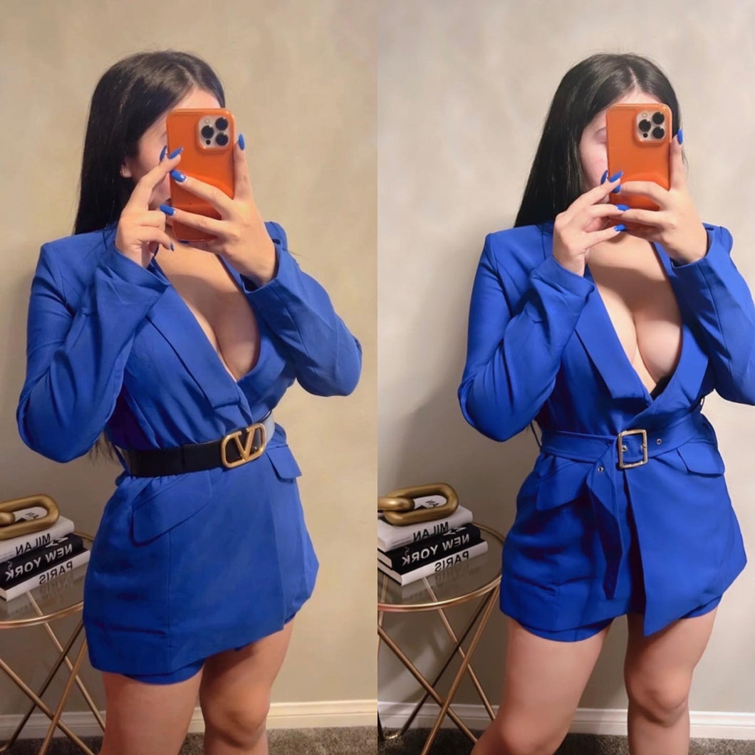 Blazer Suit Romper